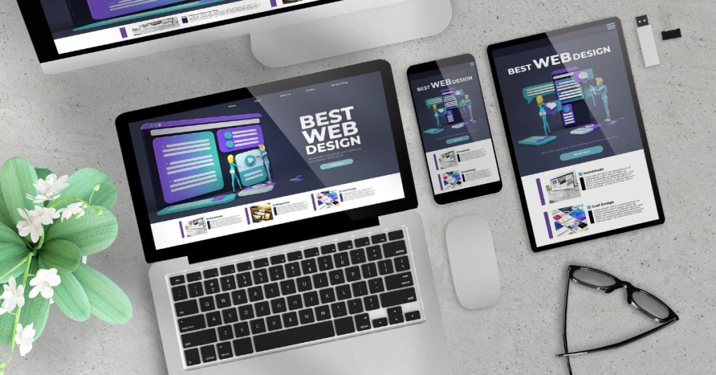 Sitio web responsivo para móviles